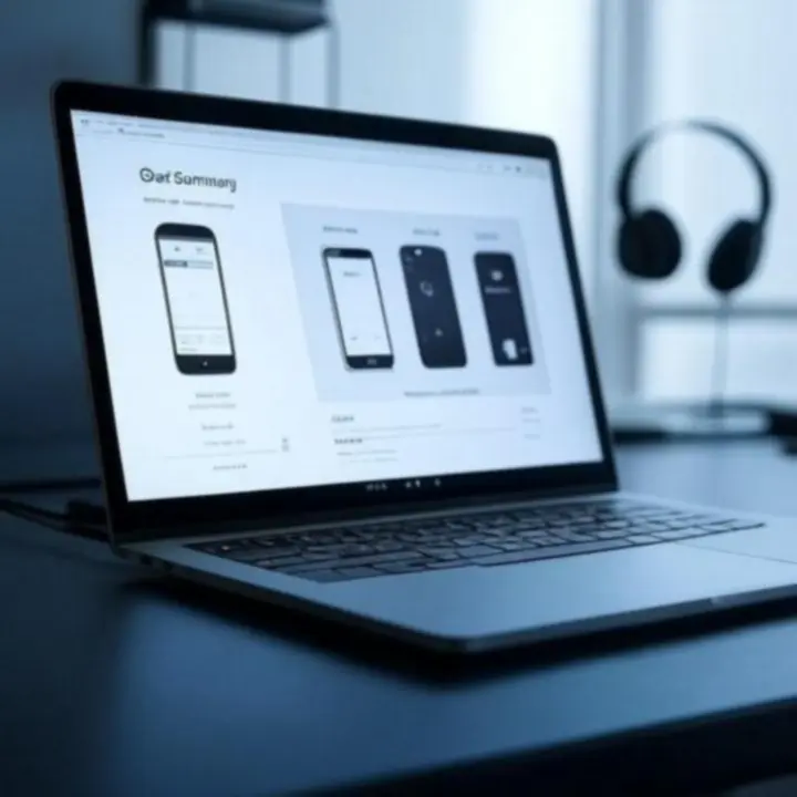 Podgląd koszyka z elektroniką i akcesoriami w SmartMarketPL